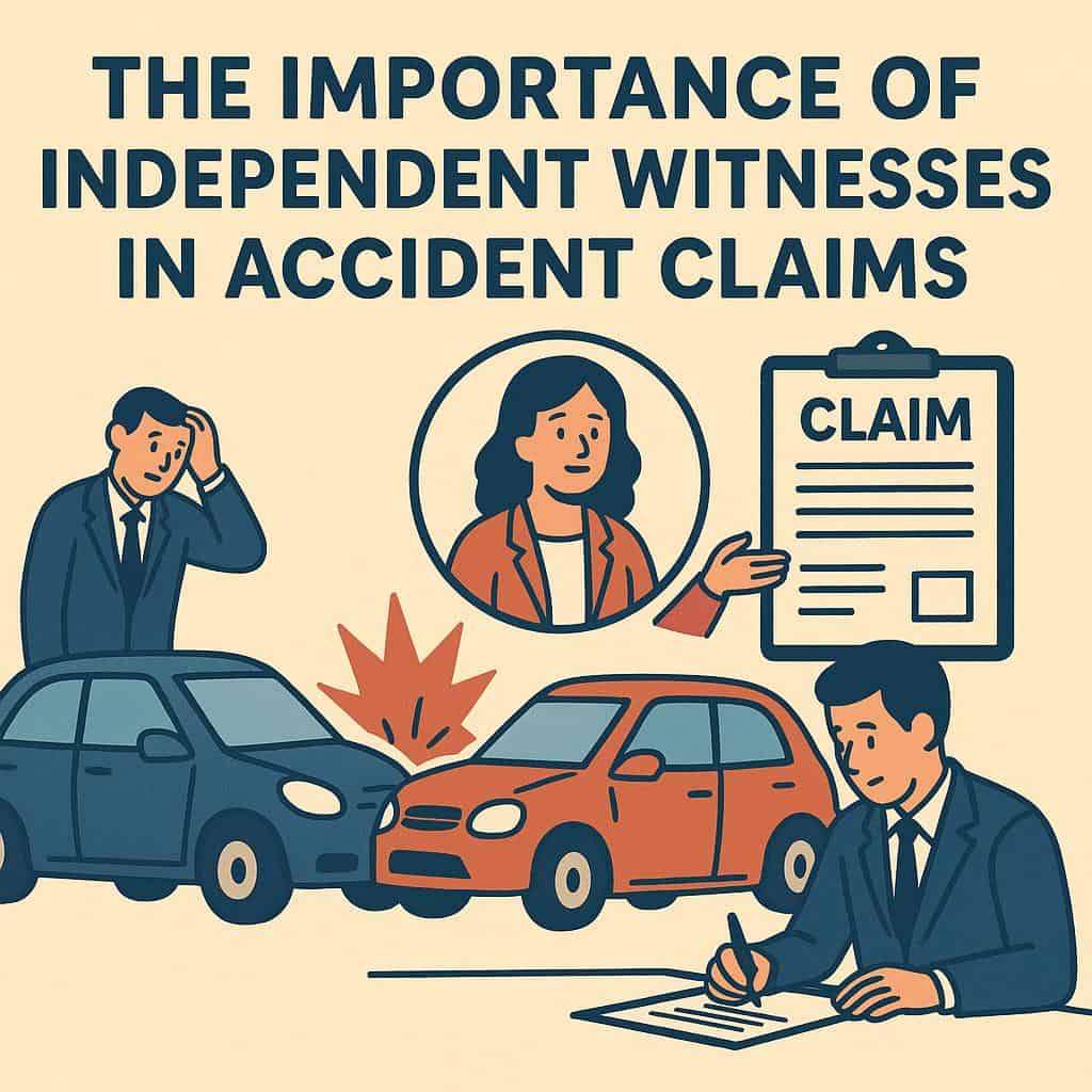 The Importance of Independent Witnesses in Accident Claims